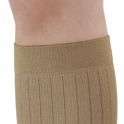 AW 129 Men's Microfiber/Cotton Knee High Dress Socks 15-20 mmHg