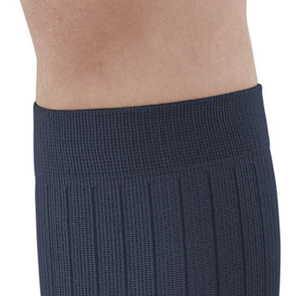 AW 129 Men's Microfiber/Cotton Knee High Dress Socks 15-20 mmHg