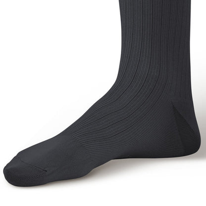 AW 129 Men's Microfiber/Cotton Knee High Dress Socks 15-20 mmHg