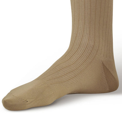 AW 129 Men's Microfiber/Cotton Knee High Dress Socks 15-20 mmHg
