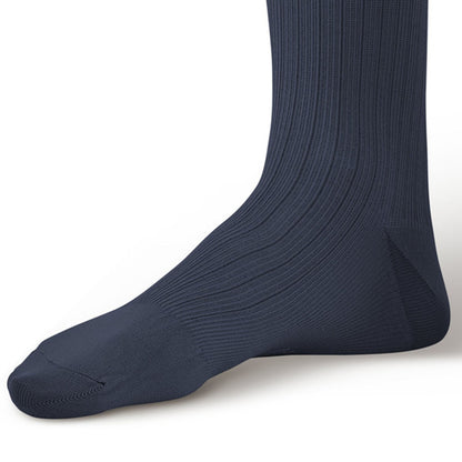 AW 129 Men's Microfiber/Cotton Knee High Dress Socks 15-20 mmHg