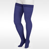 Juzo Soft 2000 Closed Toe Thigh Highs w /Silicone Band Navy