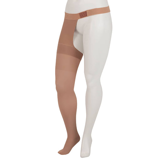 Juzo 3511 Dynamic Thigh High w/Waist Attachment Right 20-30 mmHg - Juzo 3511 Dynamic (Varin) Soft Closed Toe Thigh High w/Waist Attachment Right 20-30 mmHg