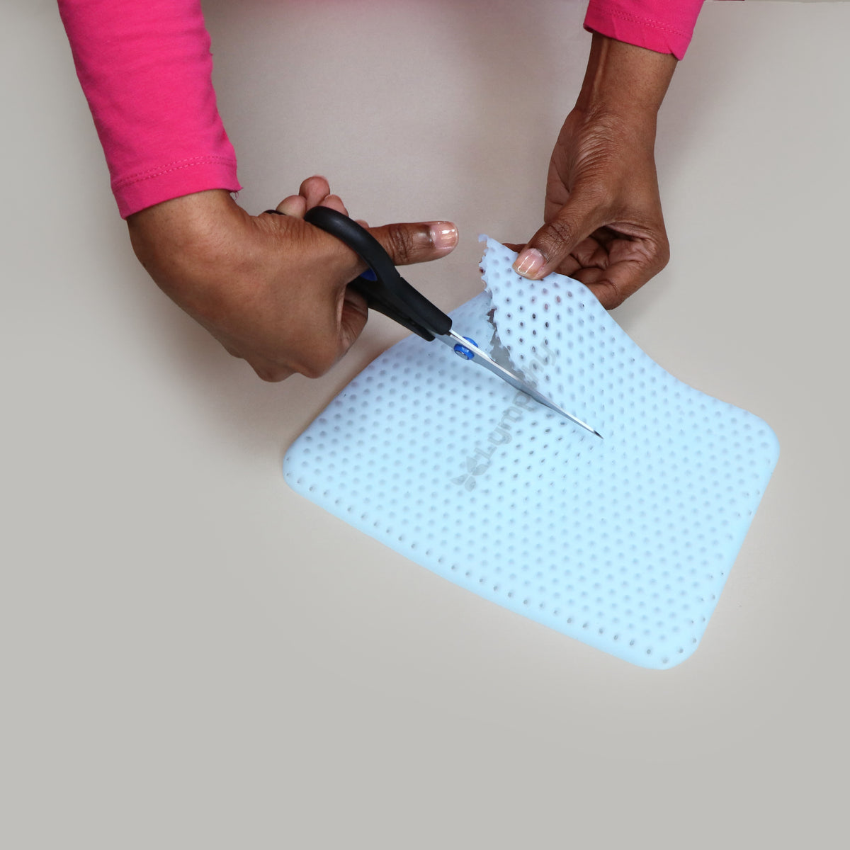 ABC-Flexi Breast form sheet cool blue