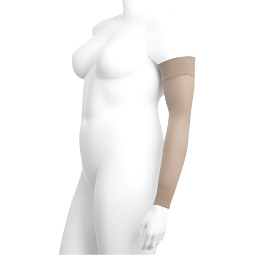 Juzo 4411 Basic Armsleeve w/Grip Top 20-30 mmHg - Juzo Basic 4411 Armsleeve with Griptop Beige