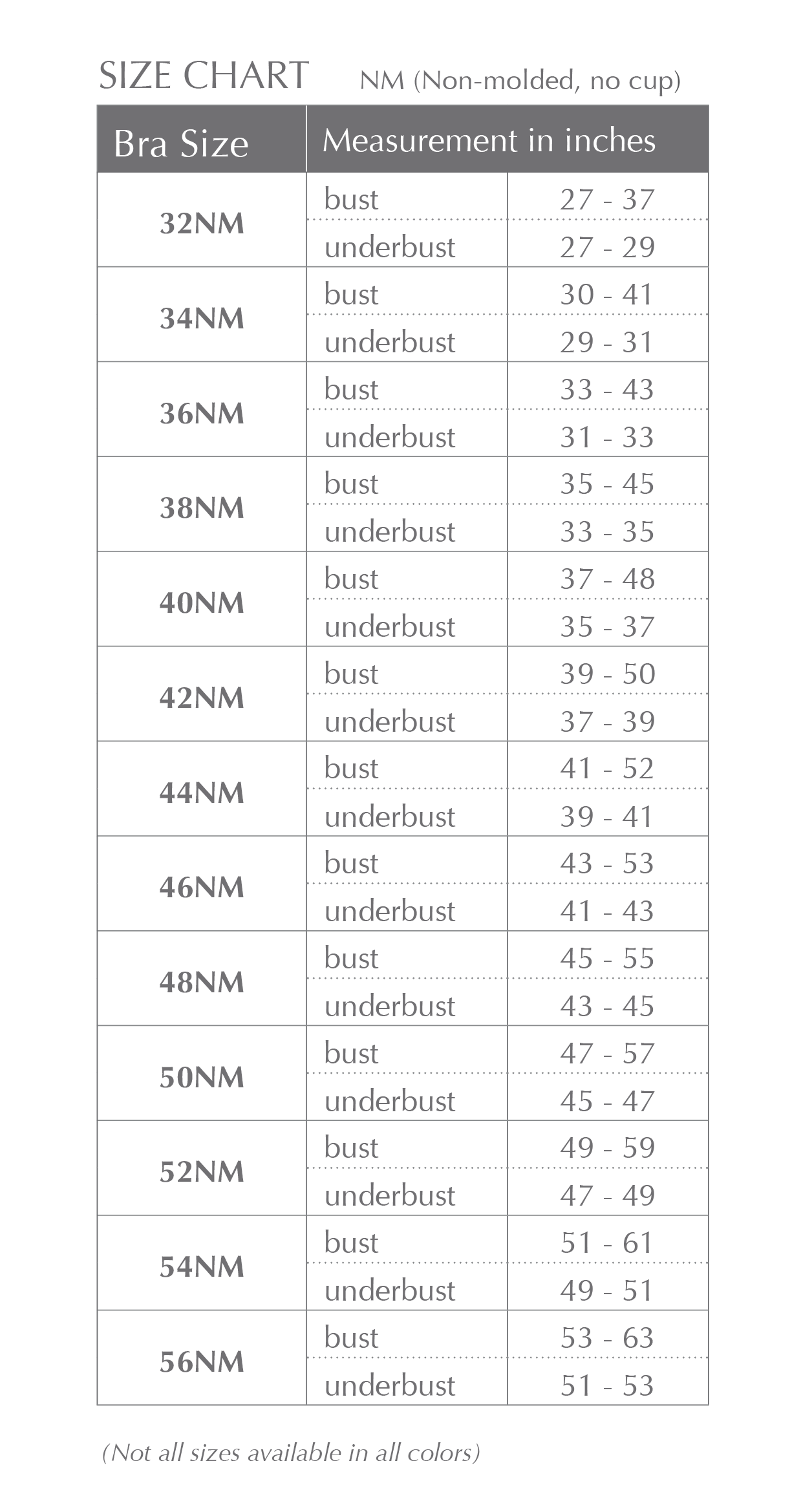 ABC 519F Compression Bra - Flat