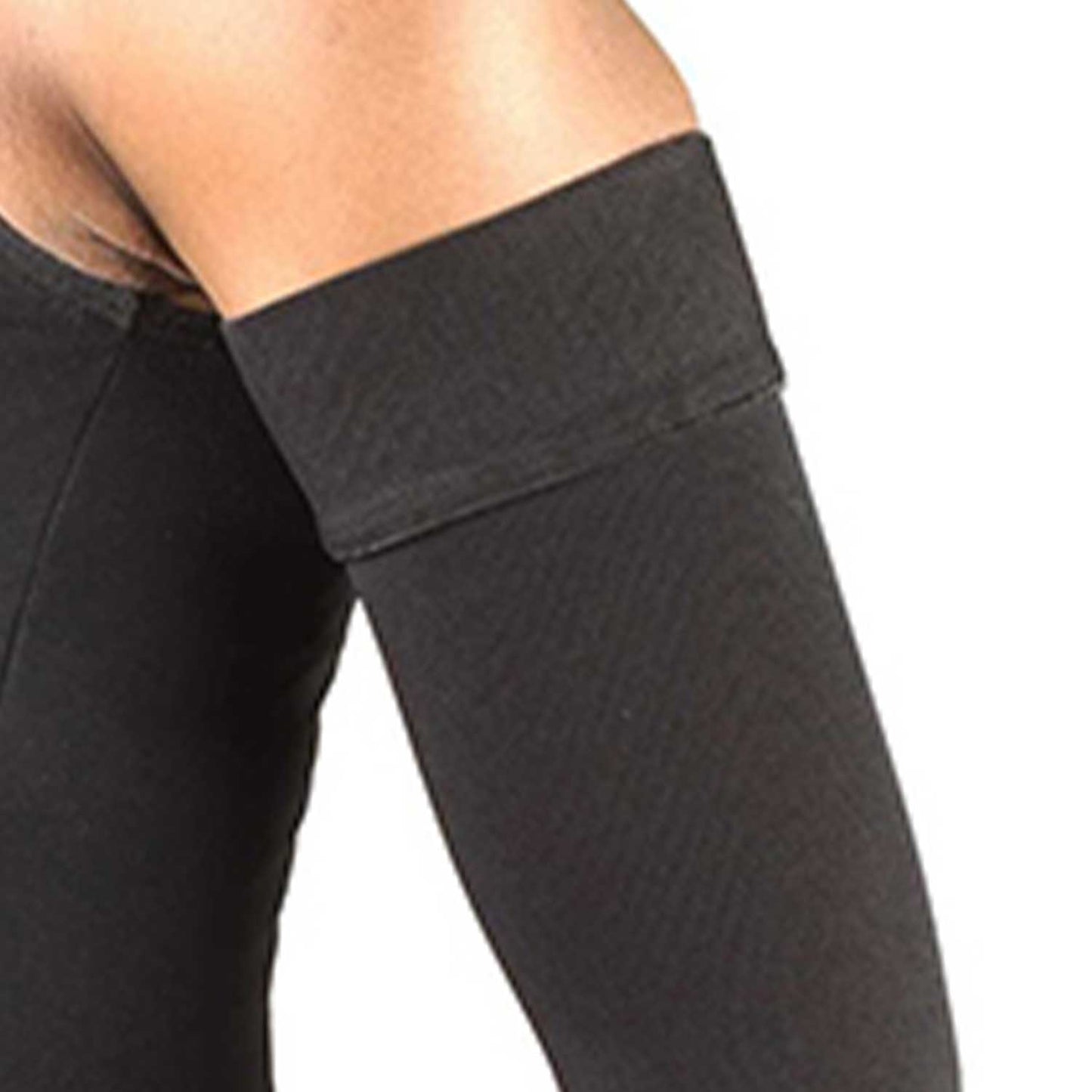 AW 7161 Lymphedema Armsleeve Silicone Top Band Black
