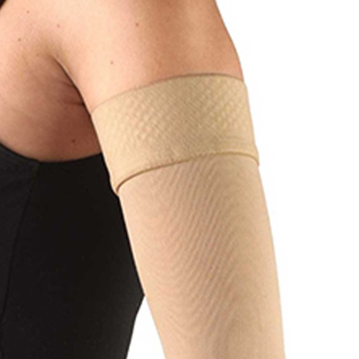 AW 7161 Lymphedema Armsleeve Silicone Top Band Natural