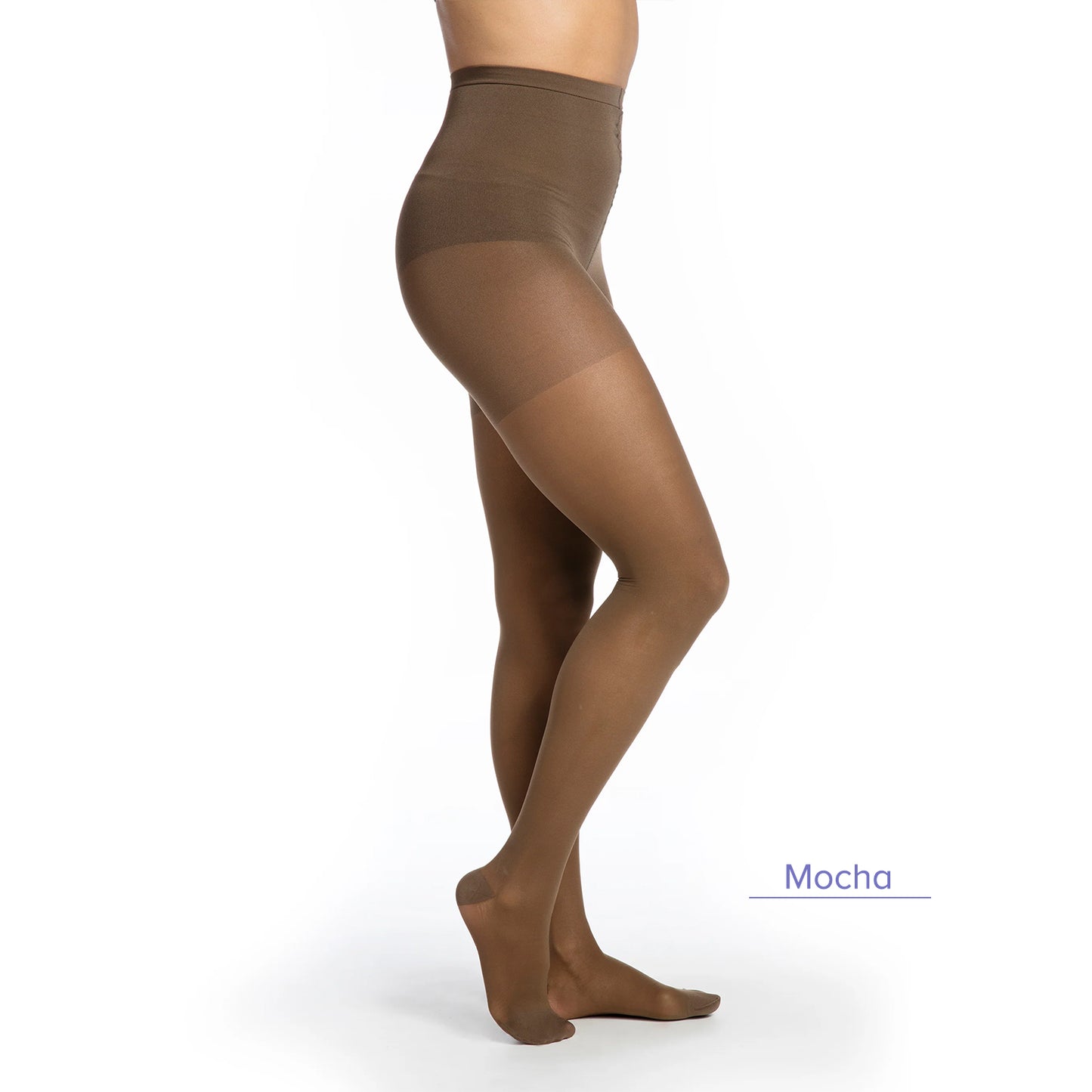 Sigvaris Style 782 Women's Sheer Pantyhose 20-30 mmHg Mocha