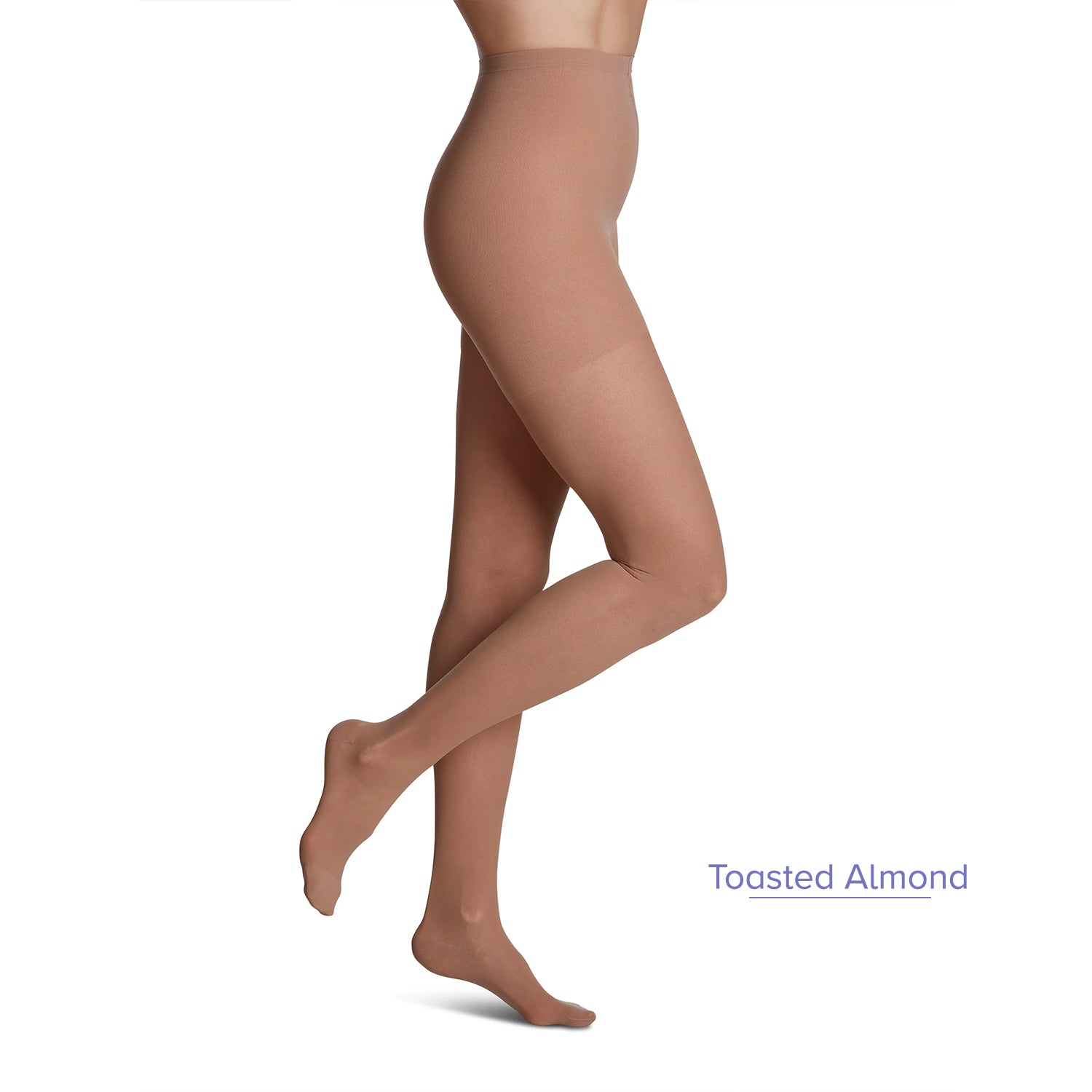Sigvaris Style 782 Women's Sheer Pantyhose 20-30 mmHg Toasted Almond