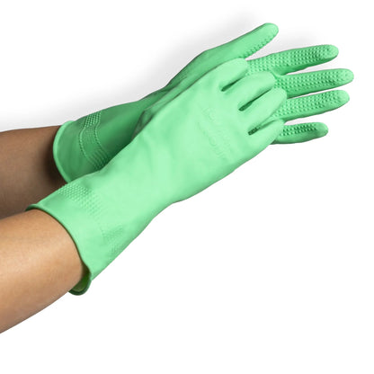 Sigvaris Green Rubber donning gloves