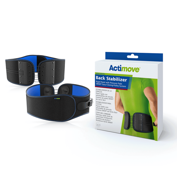 Actimove Sport Back Stabilizer Rigid Panel with Pressure Pads