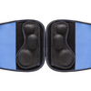 Actimove Sport Back Stabilizer Rigid Panel with Pressure Pads: Detail shot of the removable pressure pads that provide a relieving massage for lower back pain.