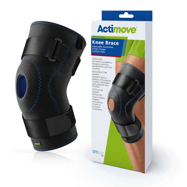 Actimove Sport Knee Stabilizer Adjustable Horseshoe & Stays
