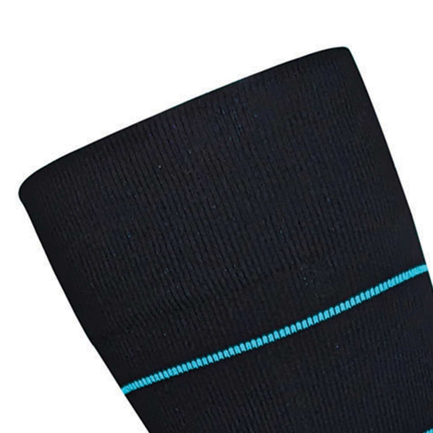 AW 650 Stripe Knee High Socks Blue Top Welt