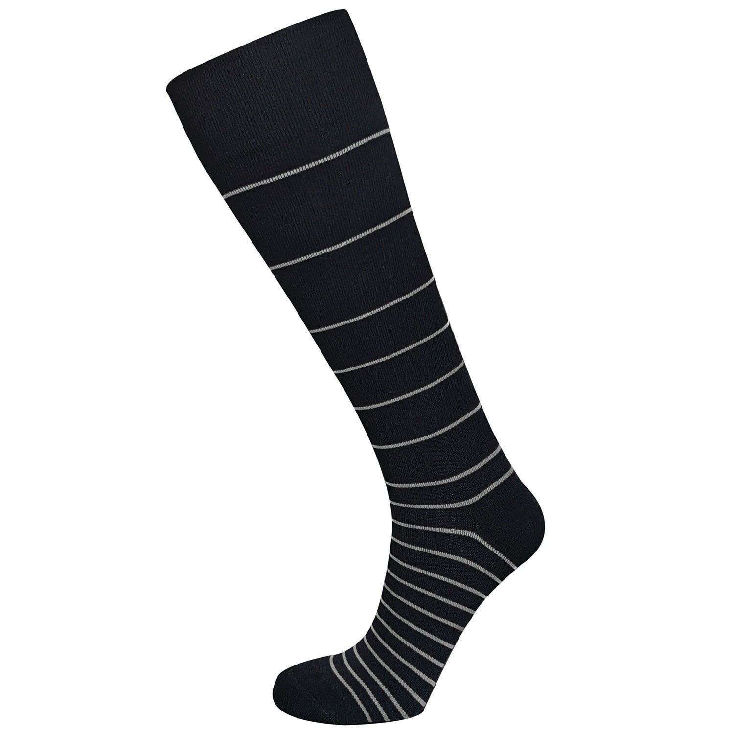 AW Style 650 Stripe Knee High Socks - 15-20 mmHg | Ames Walker
