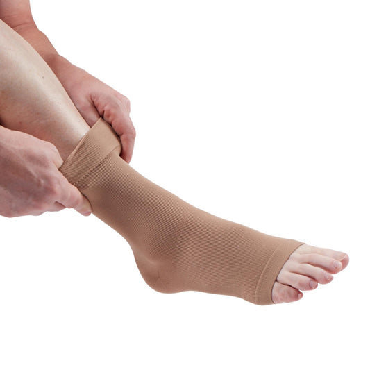 Medi Protect Seamless Knit Ankle Support - Medi Protect Seamless Knit Ankle Support Beige