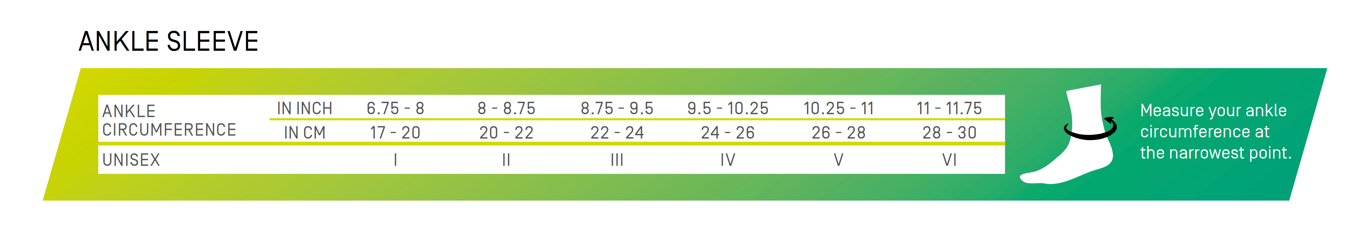 CEP Compression Ankle Sleeve Ames Walker