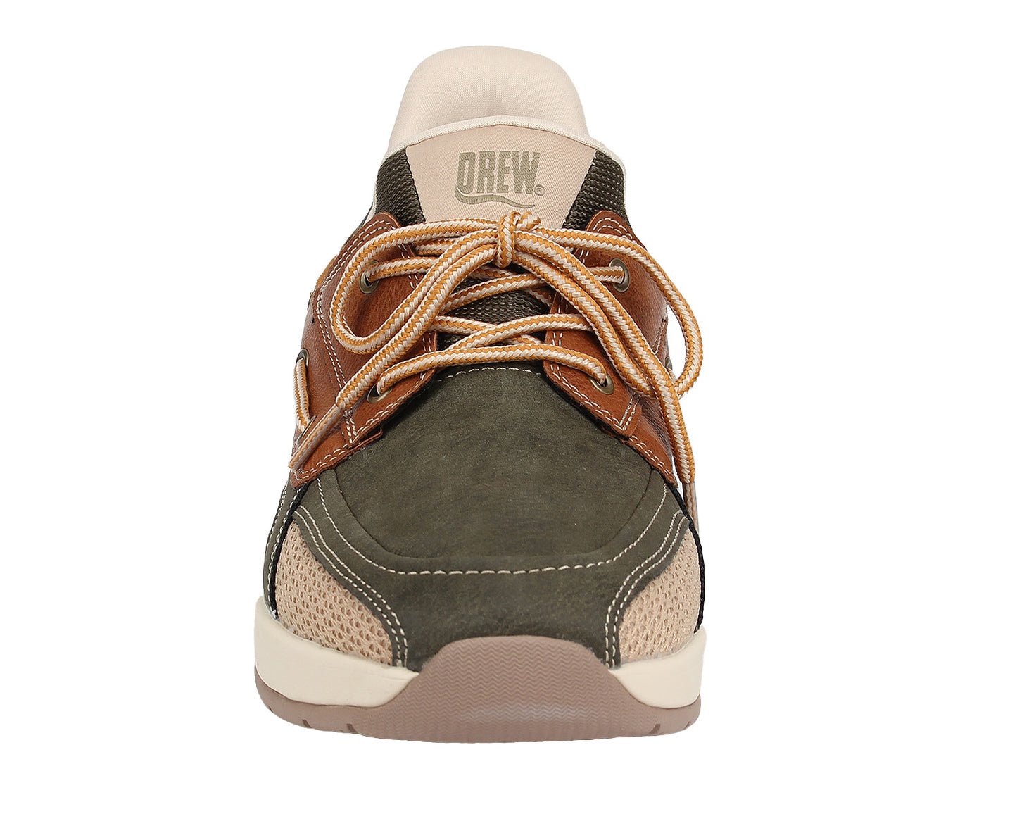Drew Men's Channing Hands-Free Slip On Shoes Olive Combo