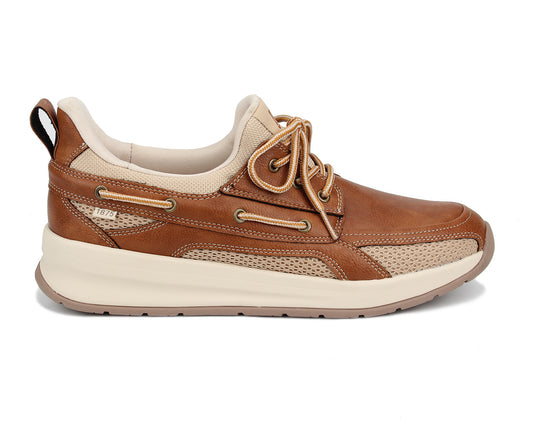 Drew Men's Channing Hands-Free Slip On Shoes - Drew Men's Channing Hands-Free Slip On Shoes Tan Combo