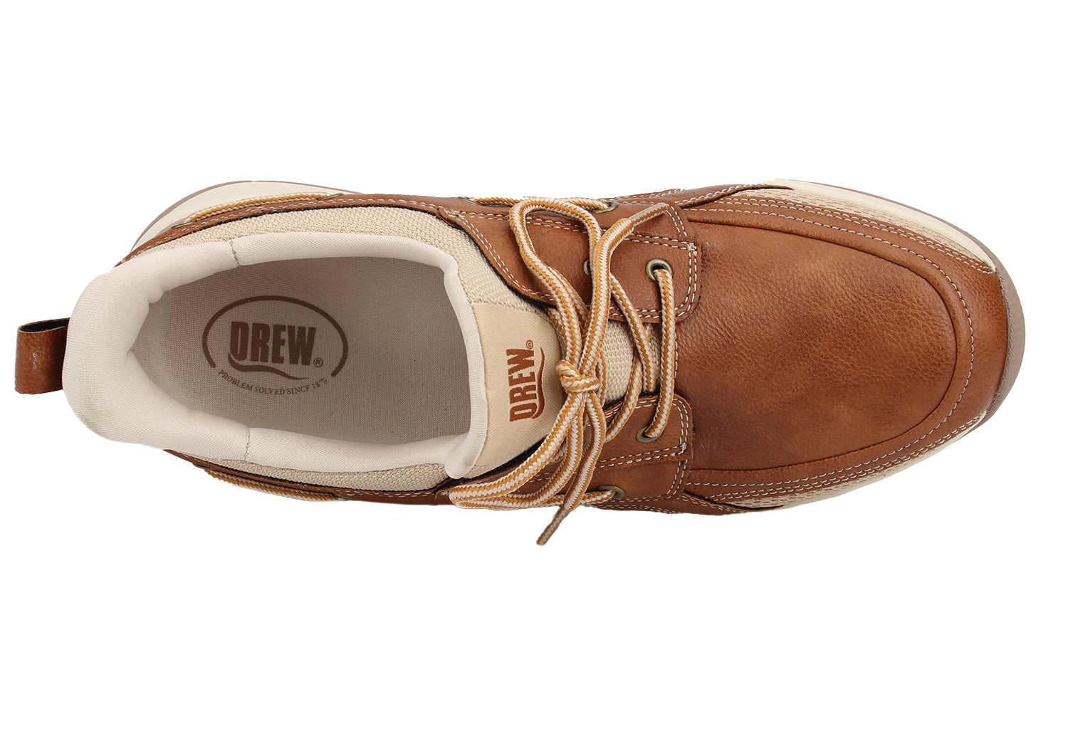 Drew Men's Channing Hands-Free Slip On Shoes Tan Combo