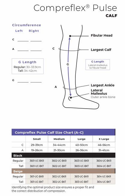 Sigvaris Compreflex Pulse Calf