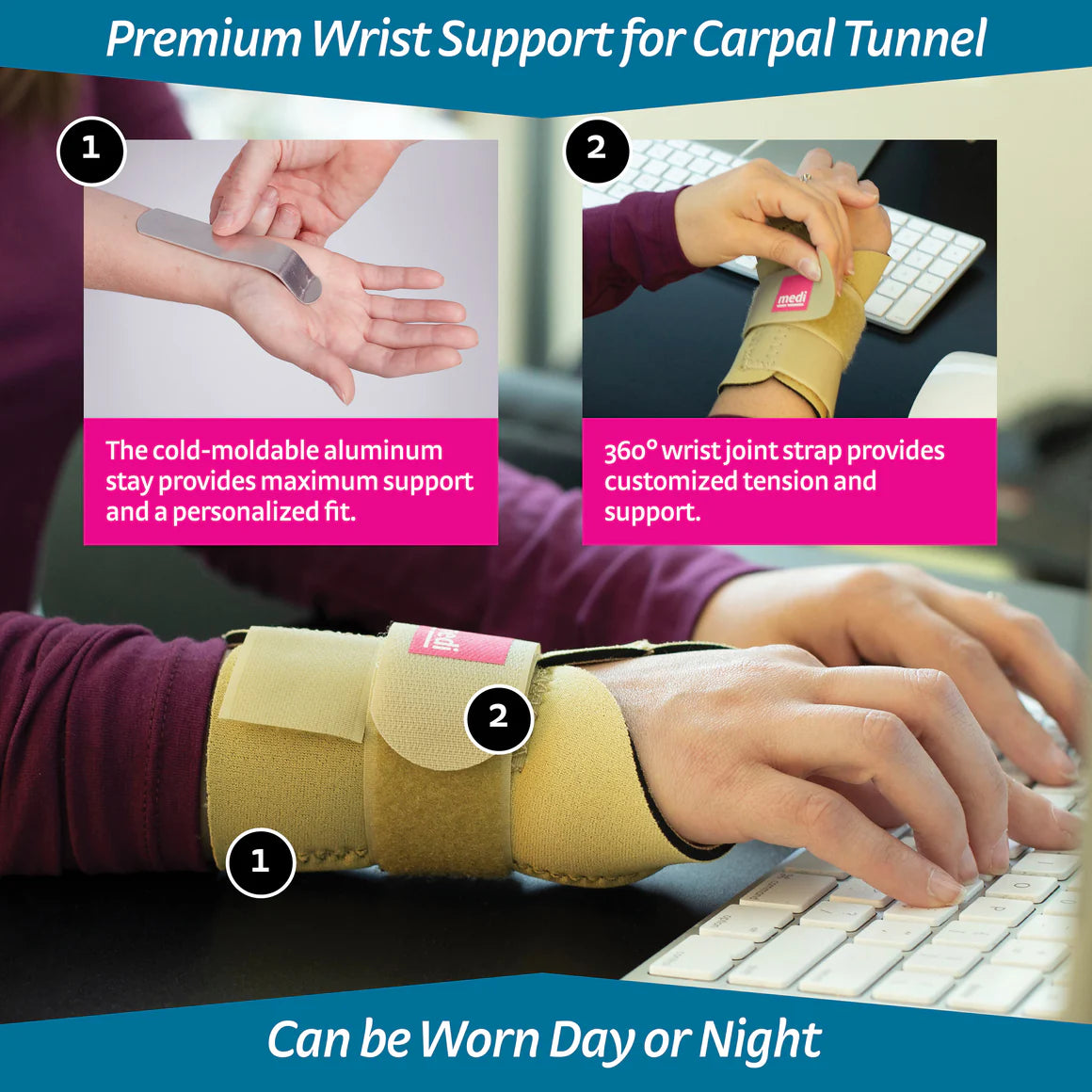 DocOrtho Carpal Tunnel Support 