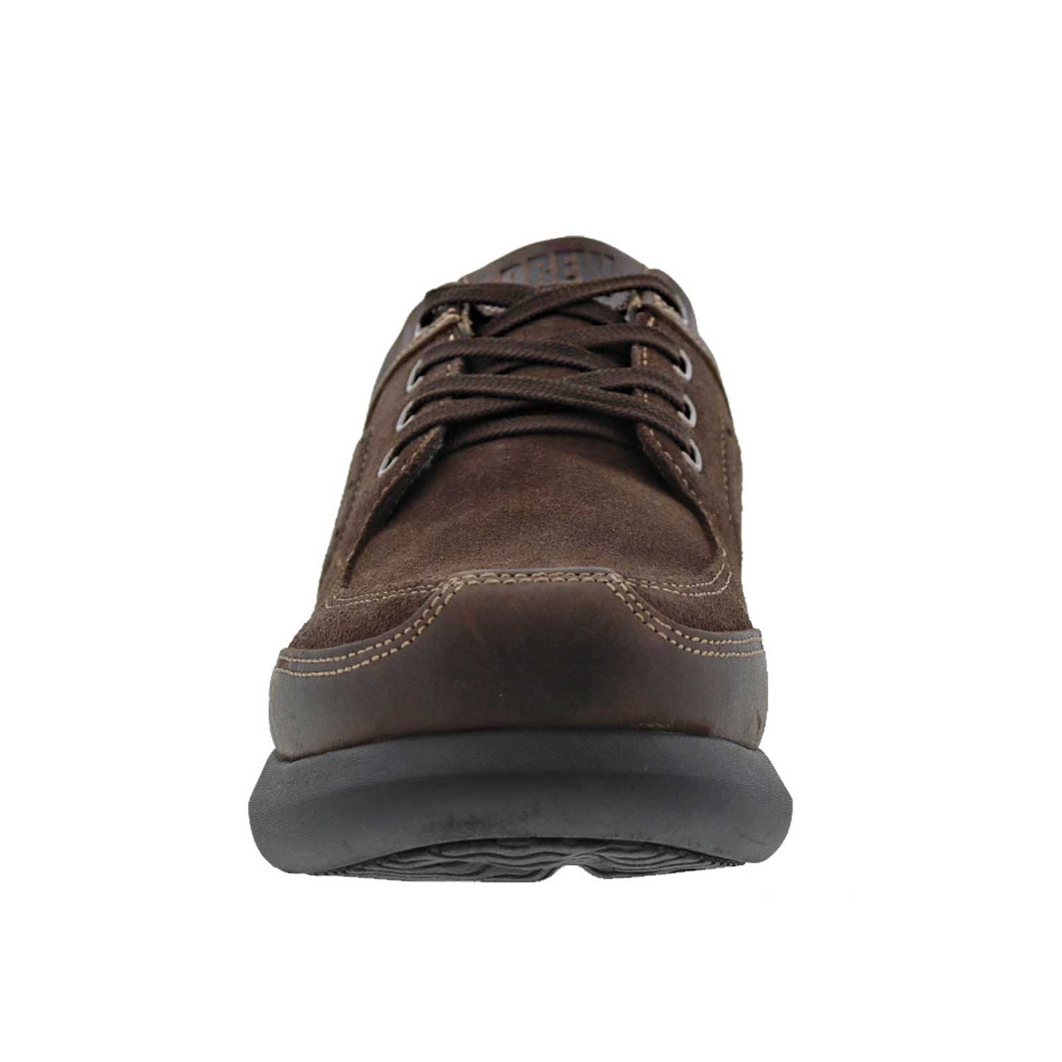 Drew Men's Miles Casual Shoes Dark Brown Front