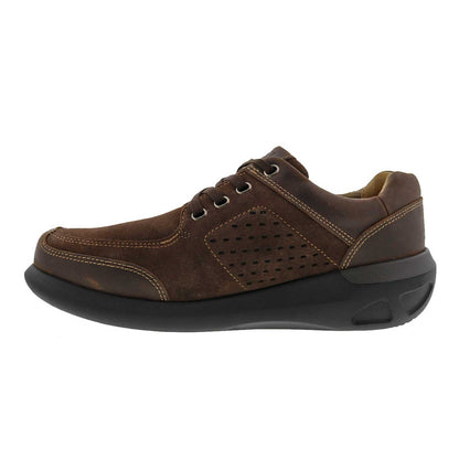 Drew Men's Miles Casual Shoes Dark Brown Left