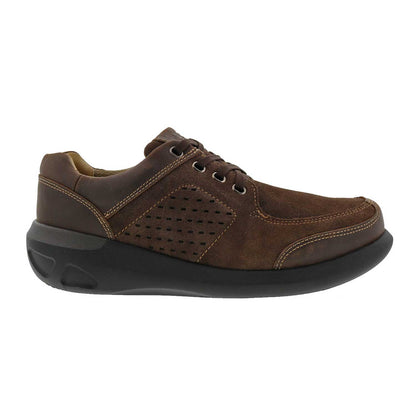 Drew Men's Miles Casual Shoes Dark Brown Right