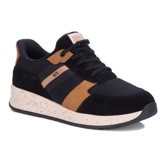 Drew Men's Conner Hands-Free Slip-on Shoes - Drew Men's Conner Hands-Free Slip-on Shoes Black