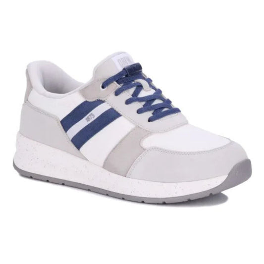 Drew Men's Conner Hands-Free Slip-on Shoes - Drew Men's Conner Hands-Free Slip-on Shoes White