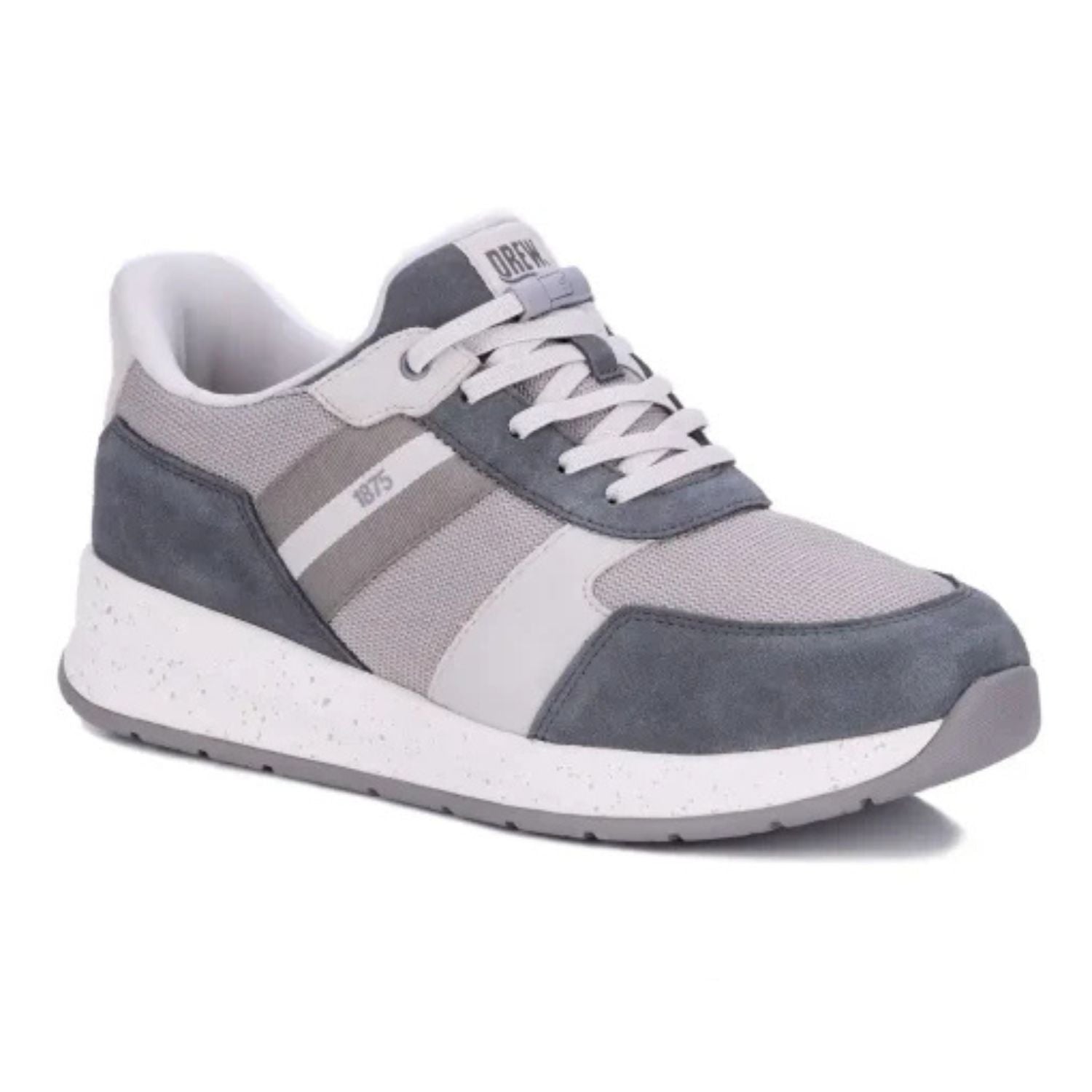 Drew Men's Conner Hands-Free Slip-on Shoes Grey