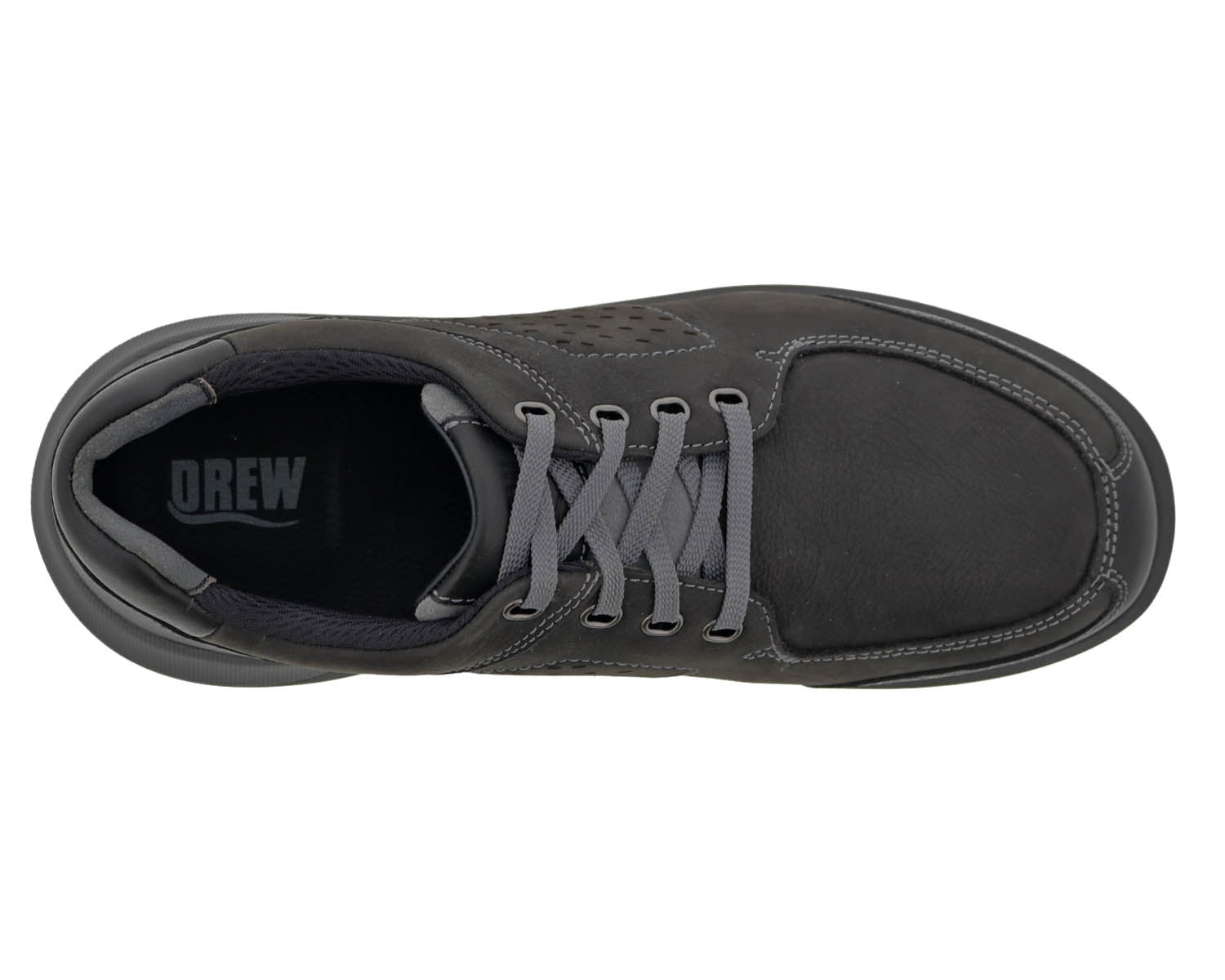 Drew Men's Miles Casual Shoes Black