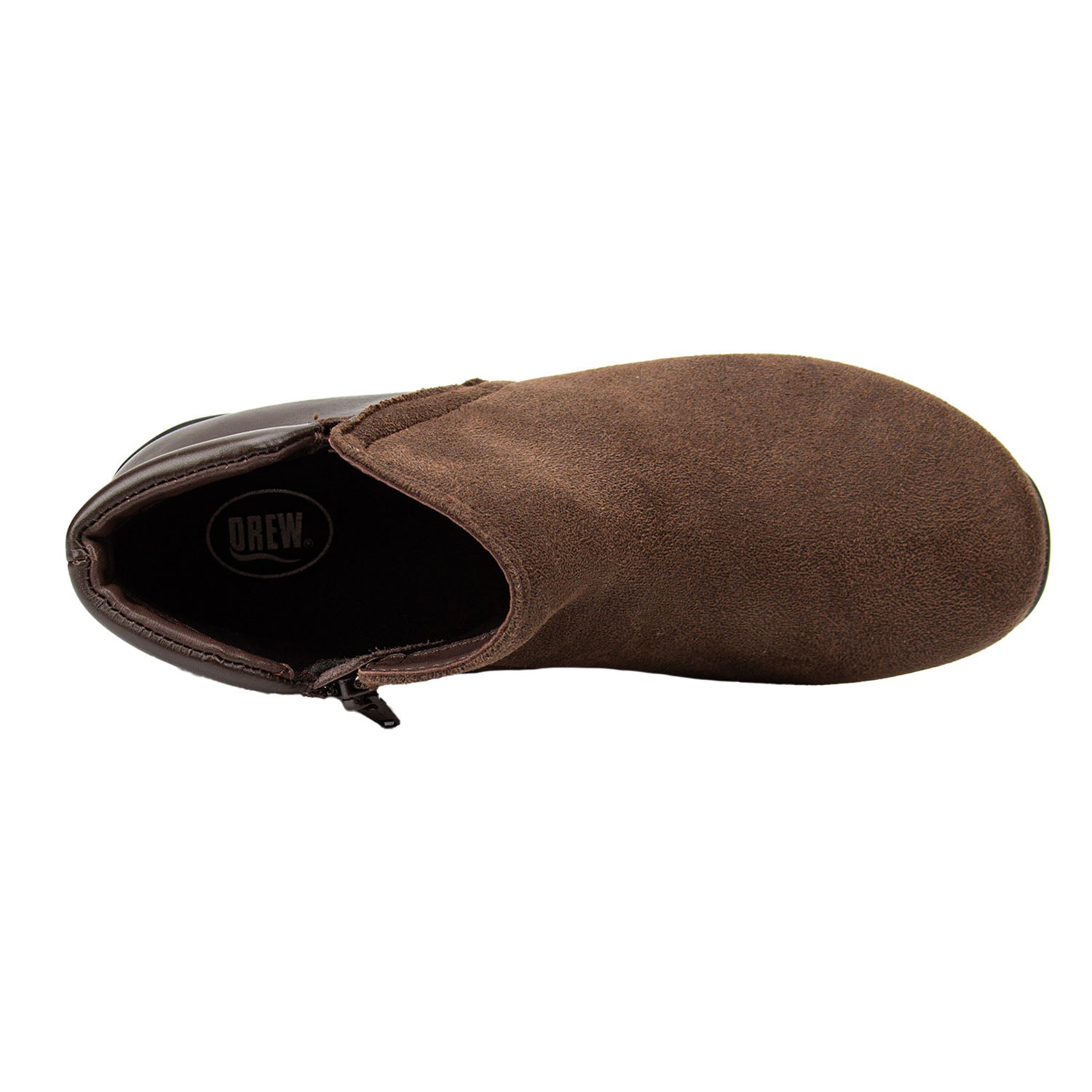 Drew Women's Paulie Boots Brown Boot above view