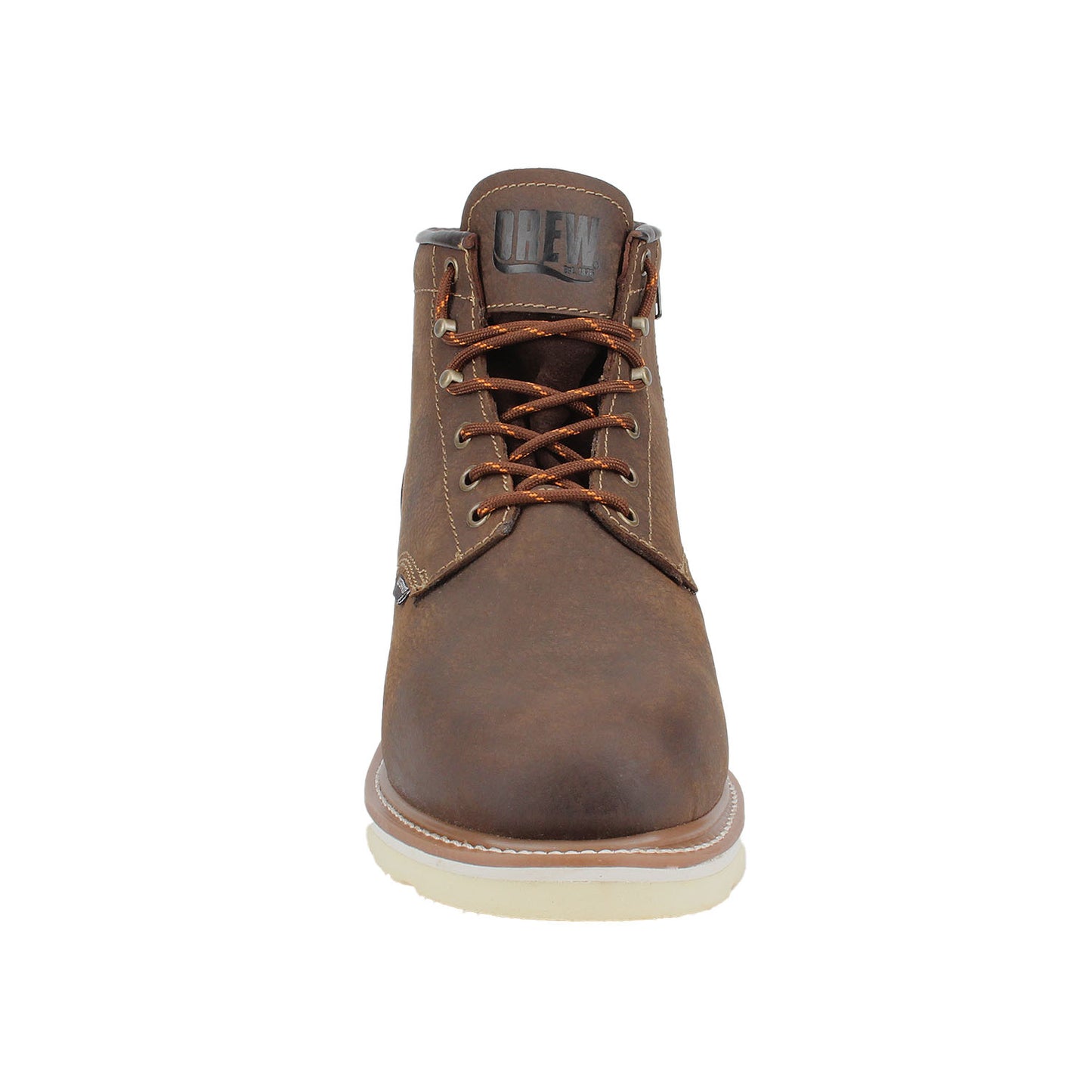 Drew Men's Burbank Waterproof Work Boots Chocolate Leather