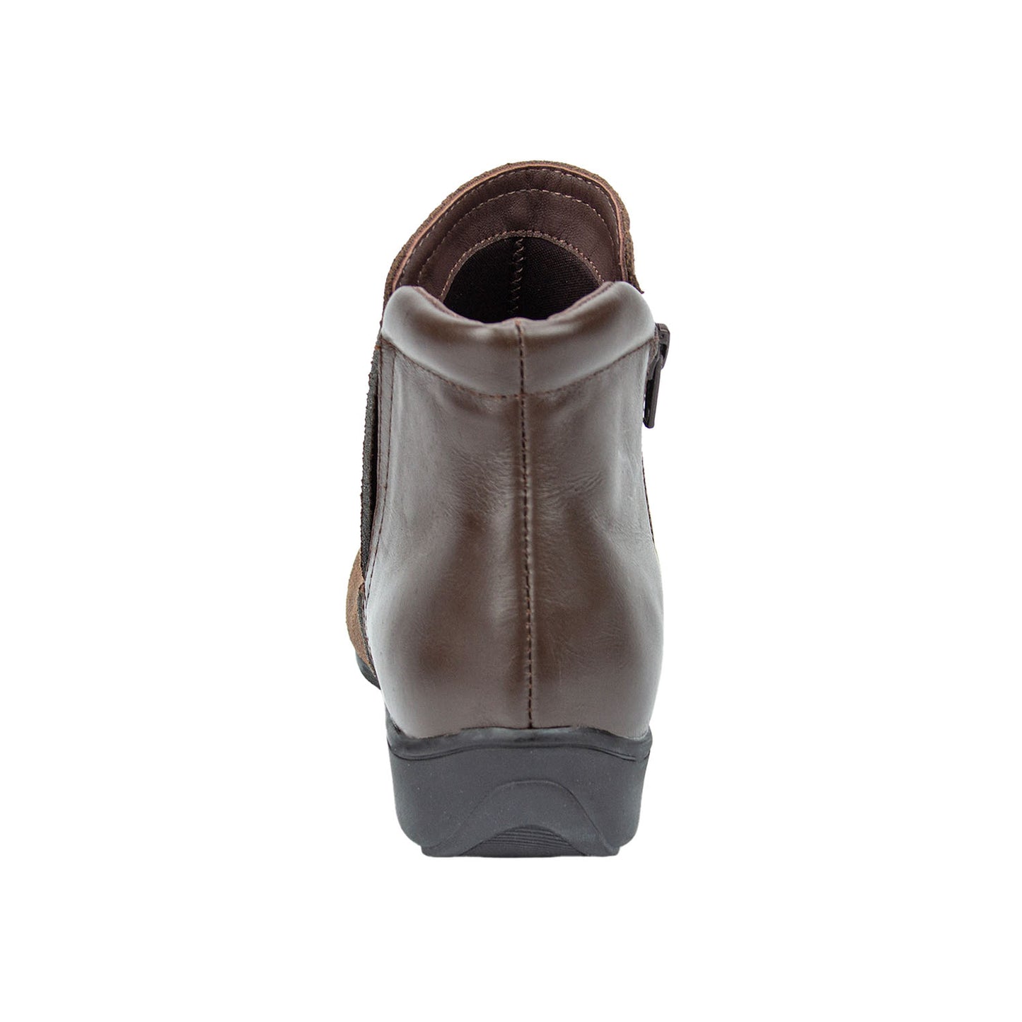 Drew Women's Paulie Boots Brown Back heel view