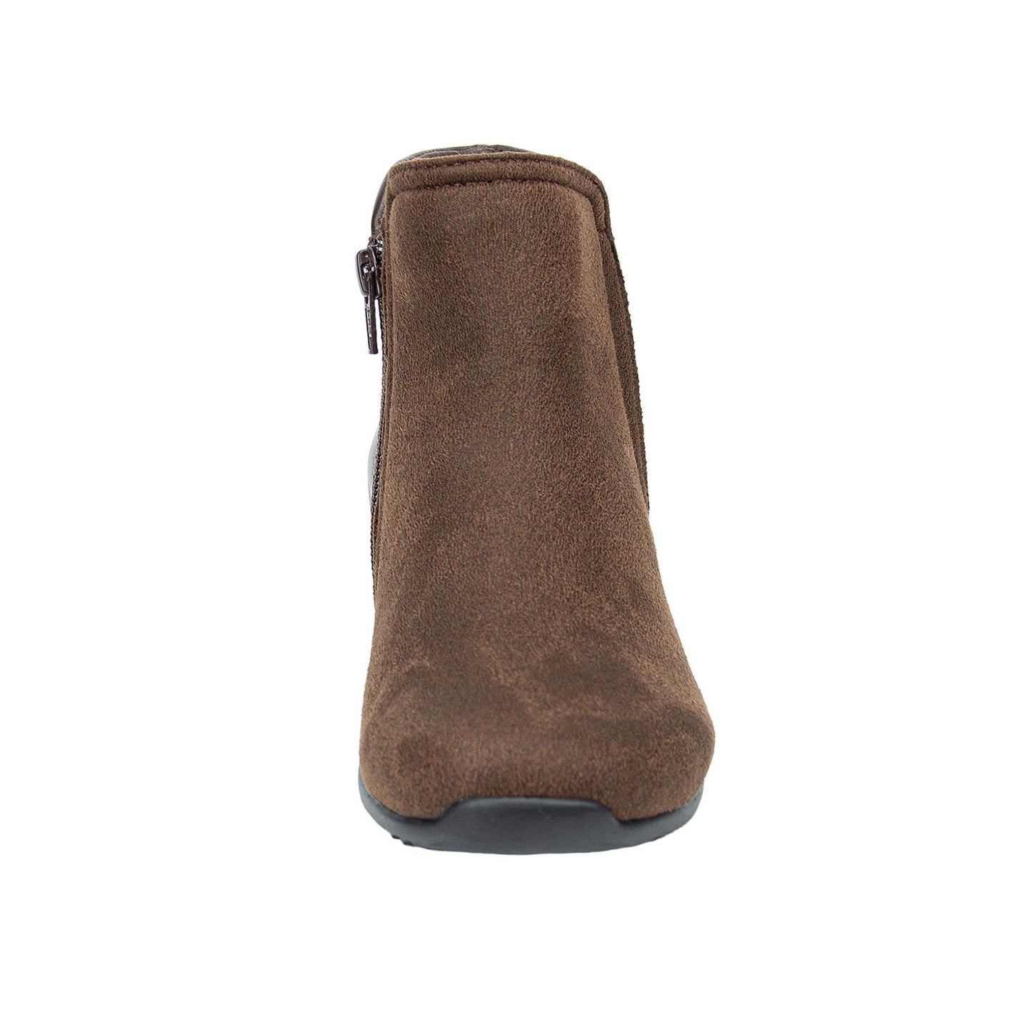 Drew Women's Paulie Boots Brown Front toe view