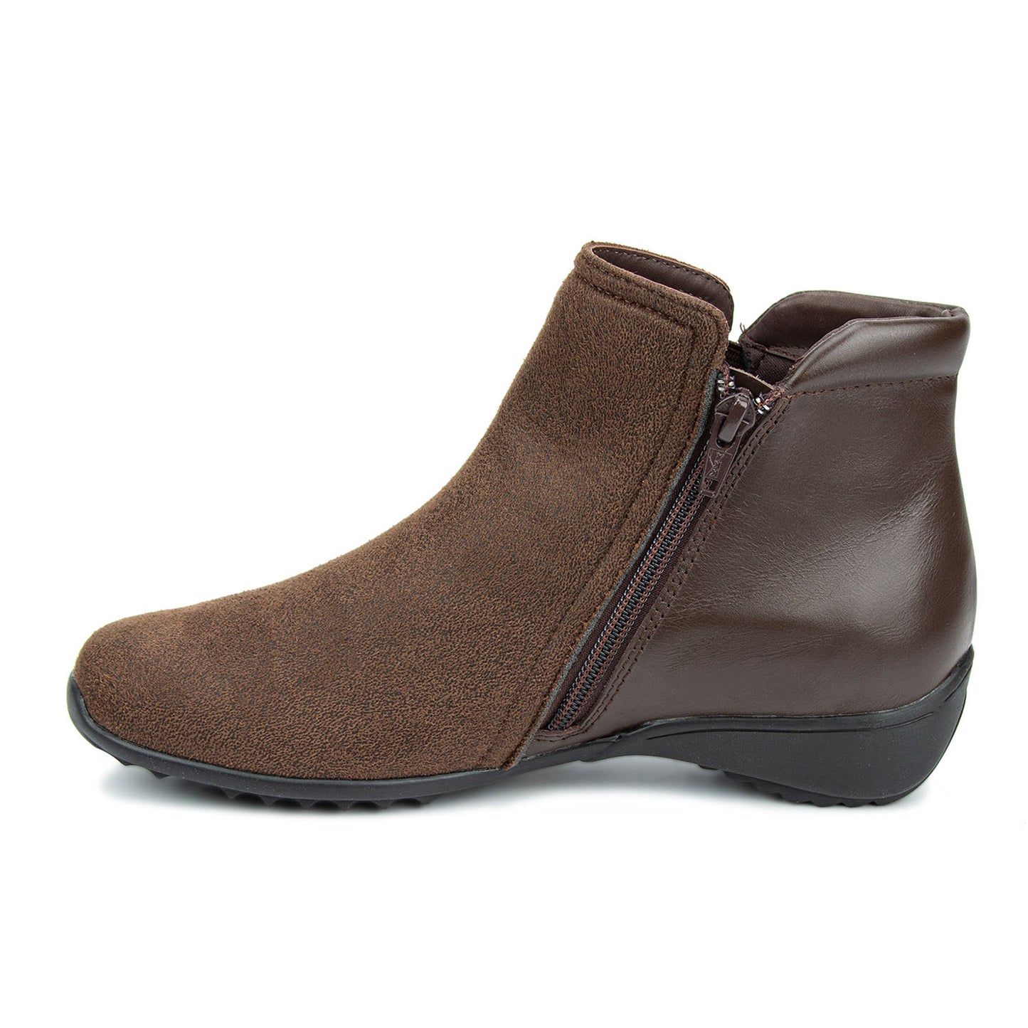 Drew Women's Paulie Boots Brown Zipper