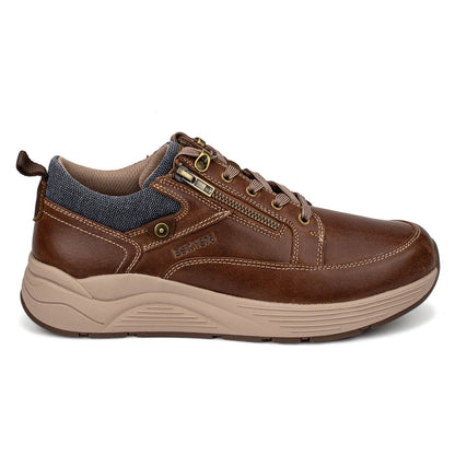 Drew Men's Mogul Casual Shoes Brown Side View