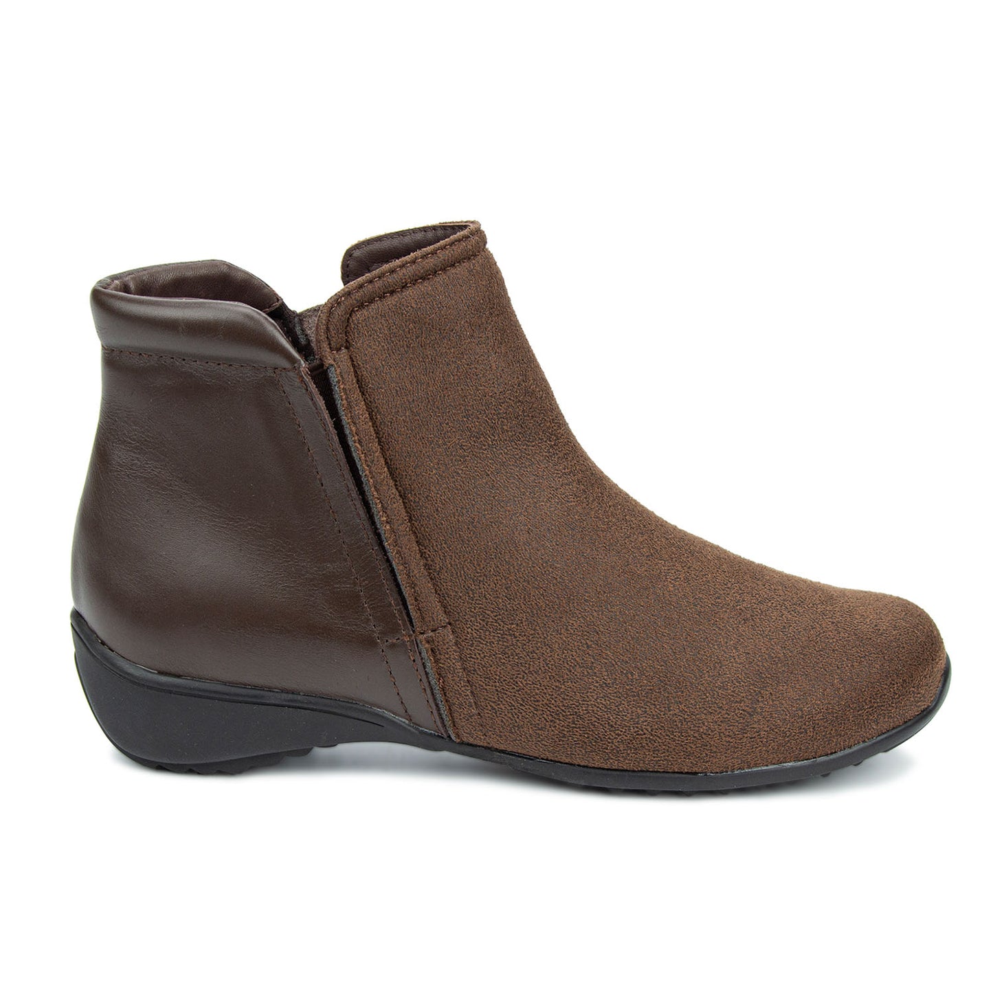 Drew Women's Paulie Boots Brown Side view