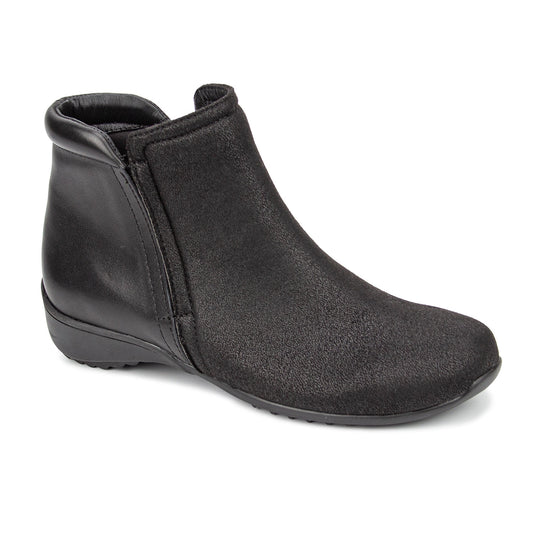 Drew Women's Paulie Boots - Drew Women's Paulie Boots Black Book with texture upper.