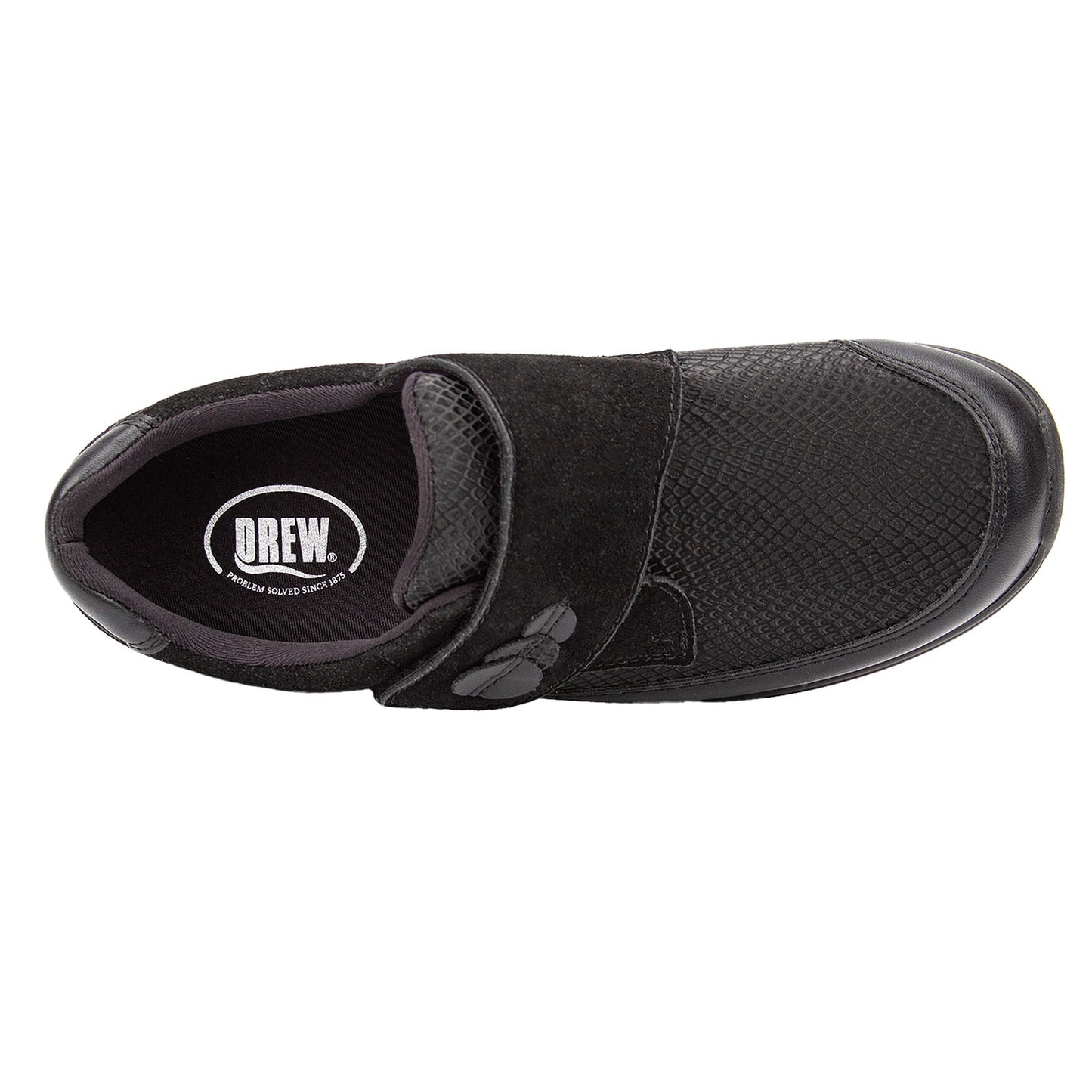 Drew Women's Lily Casual Shoes Black top view