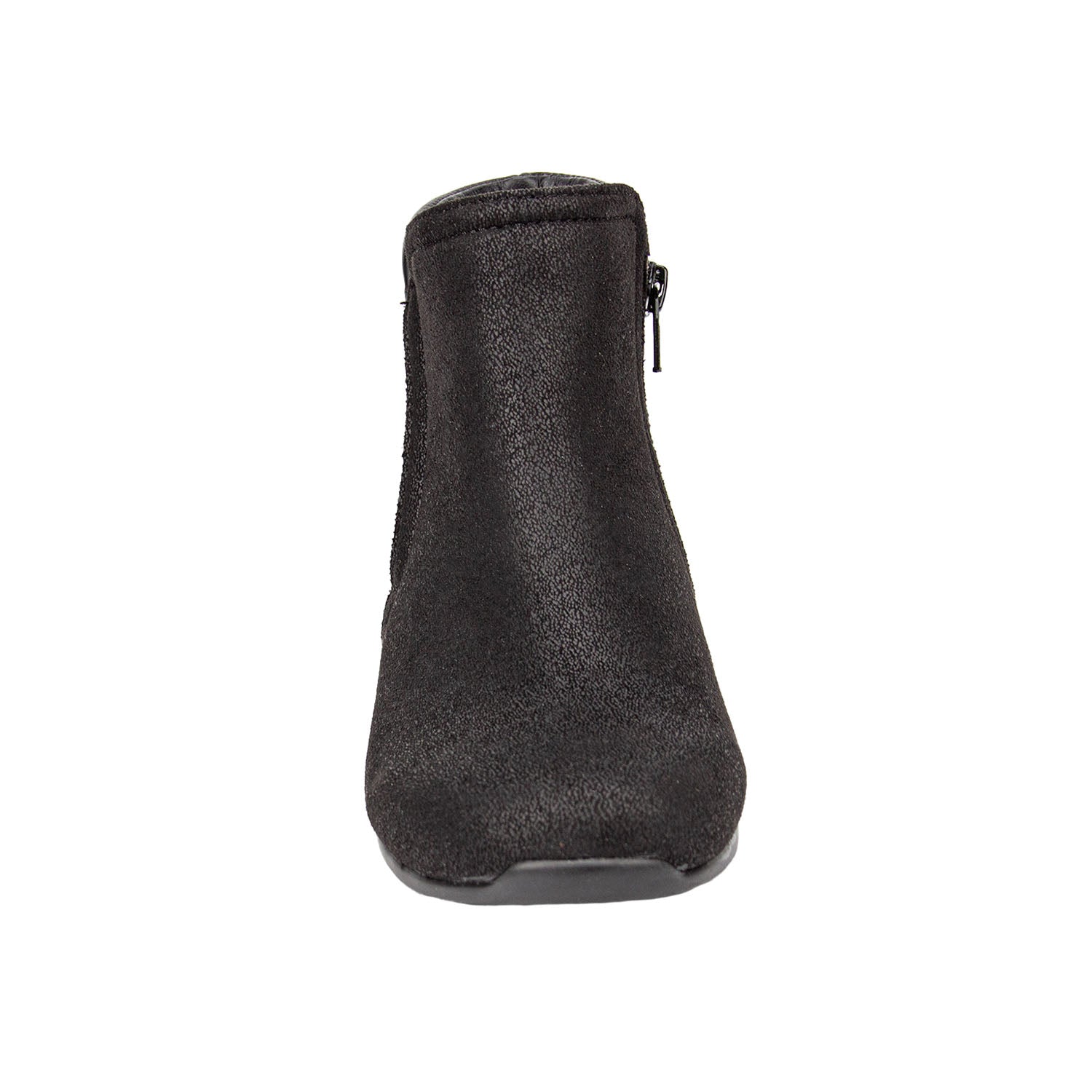 Drew Women's Paulie Boots Black Front toe texture