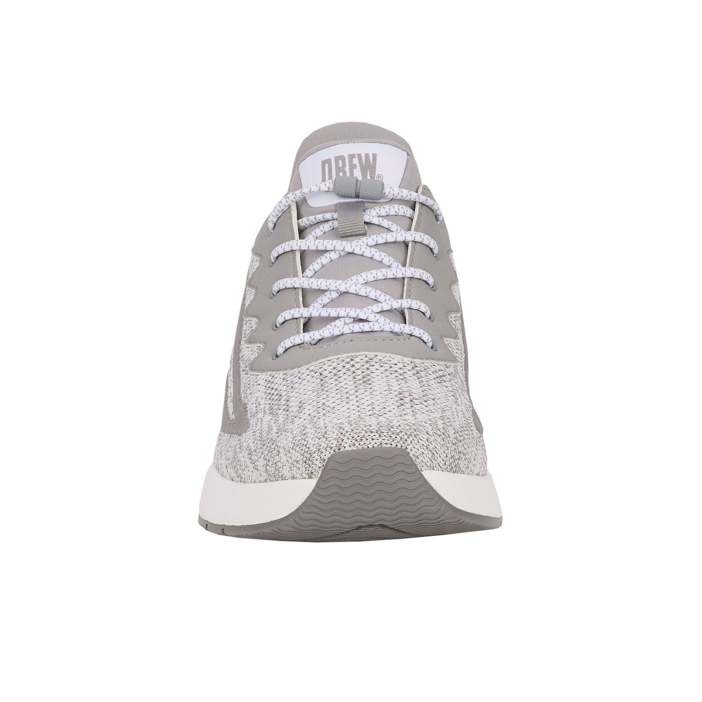 Drew Explore II Grey and White Mesh Combo Mesh shoe with grey sole