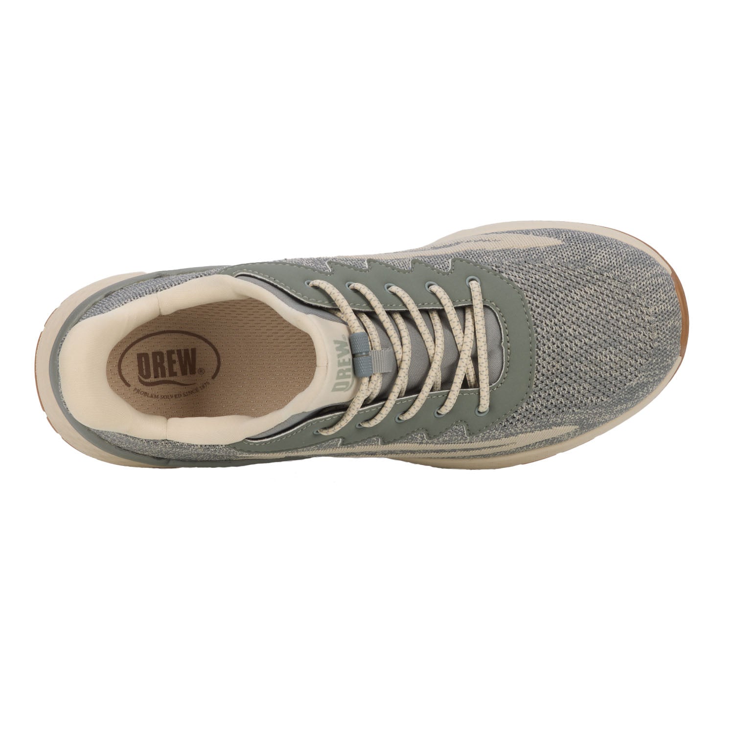 Drew Explore II Sage Mesh Combo Mesh shoe with tan sole