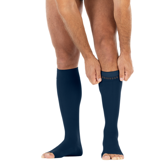 Jobst For Men Open Toe Softfit Knee Highs 20-30 mmHg - Jobst For Men Open Toe Softfit Knee Highs 20-30 mmHg