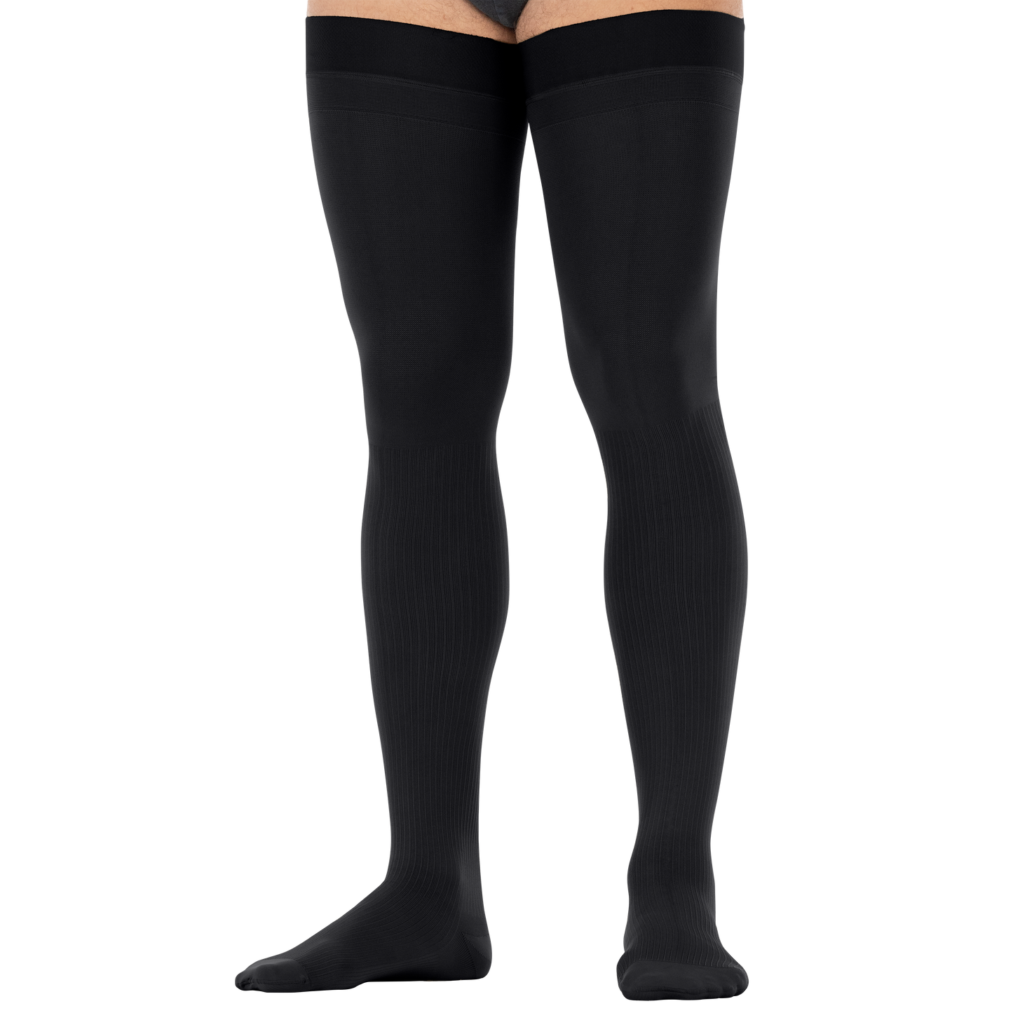 Jobst for Men Thigh Highs w/Dot Band Navy