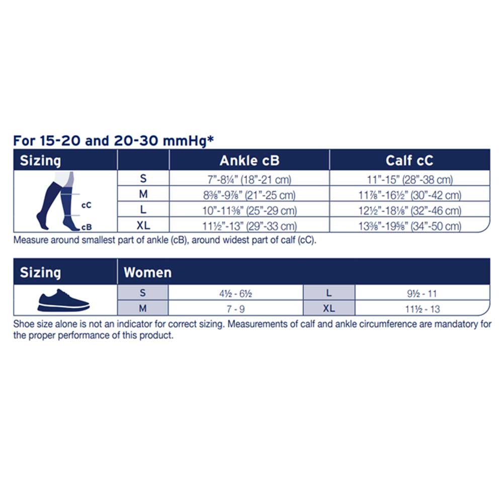 Jobst ACTIVA SoSoft Compression Socks Ribbed - 20-30mmHg | Ames Walker