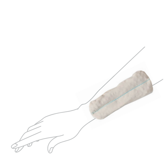 Jobst PitPaks Tapered Strip 2 Channeled 5.17 x17.5cm - Jobst Pitpak tapered strip 2 channeled